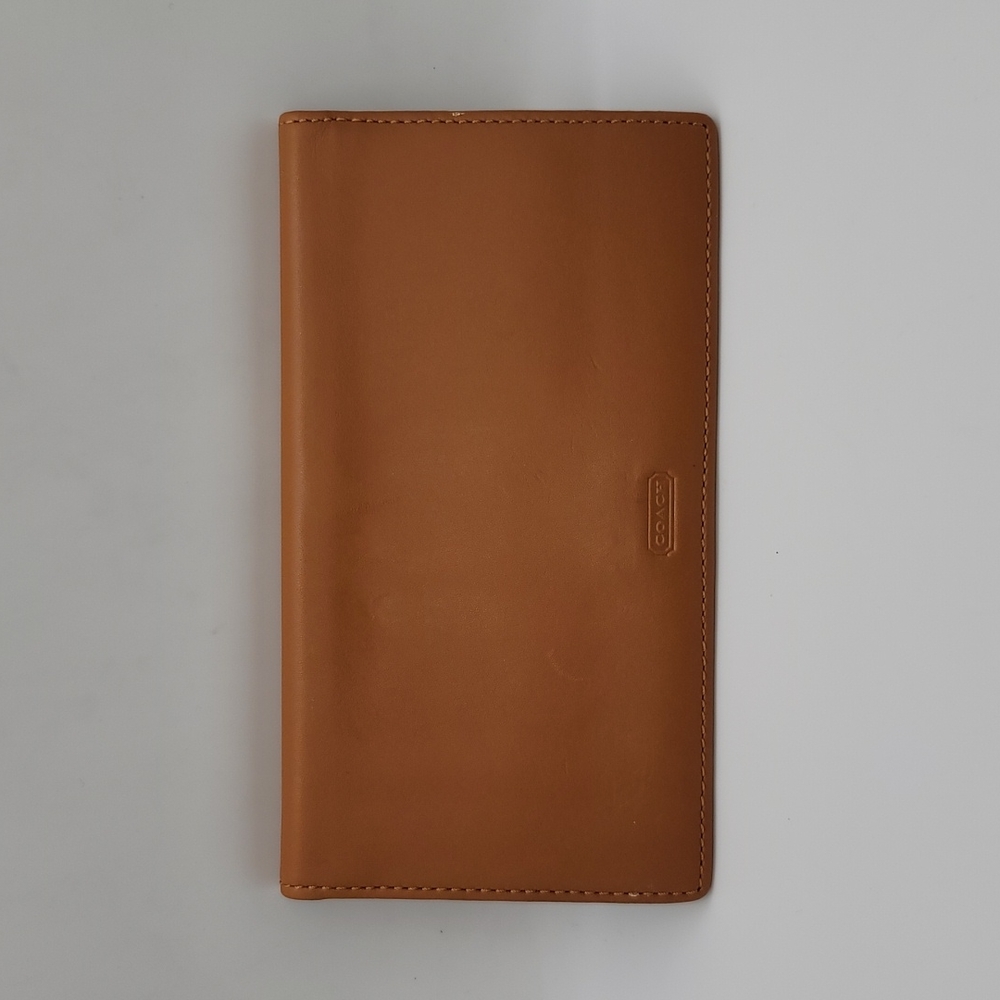 Coach Checkbook Cover